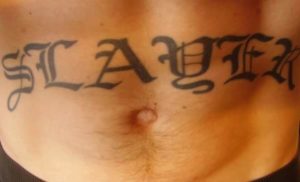 Slayer Tattoo, Belly