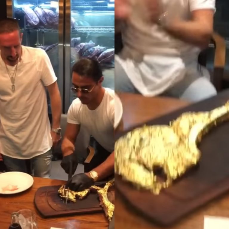 Ribery & das goldene Steak: Franck, ich bin bei Dir! (aber nur fast)