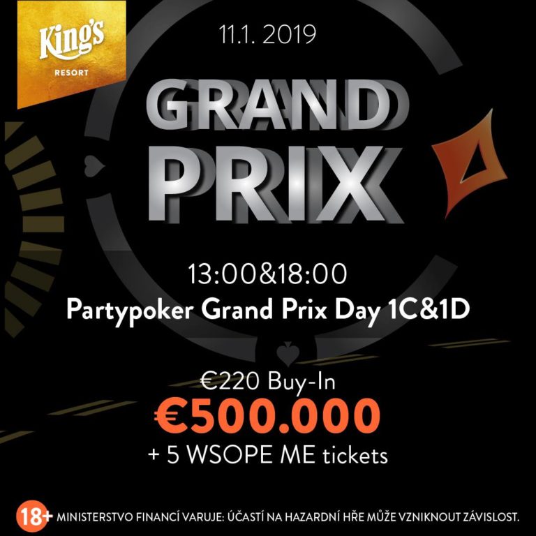 Partypoker Grand Prix, Januar 2019, Kings Casino Rozvadov