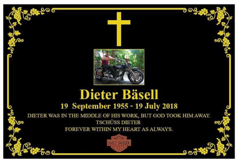 Ruhe in Frieden, Dieter