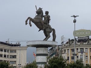 Alexandar II, Skopje